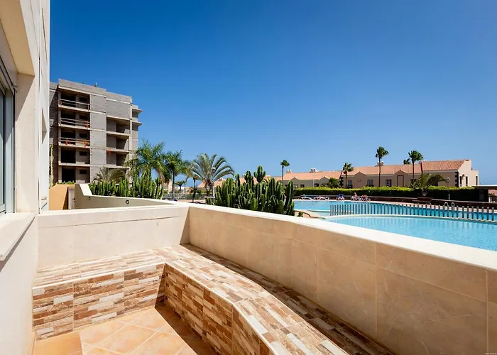 Golf Del Sur Big Terrace, Ground Floor, Pool Apartment *